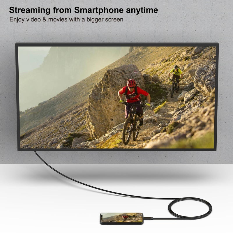 BENFEI USB C to DVI Cable, 1.8 Meter Type-C(Thunderbolt 3) to DVI Cable Compatible for MacBook Pro 2019/2018/2017, Samsung Galaxy S9/S8, Surface Book 2, Dell XPS 13/15, Pixelbook and More - Image 3